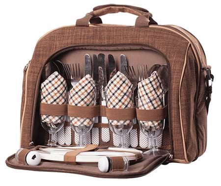 Сумка-набор для пикника Кемпінг Flax