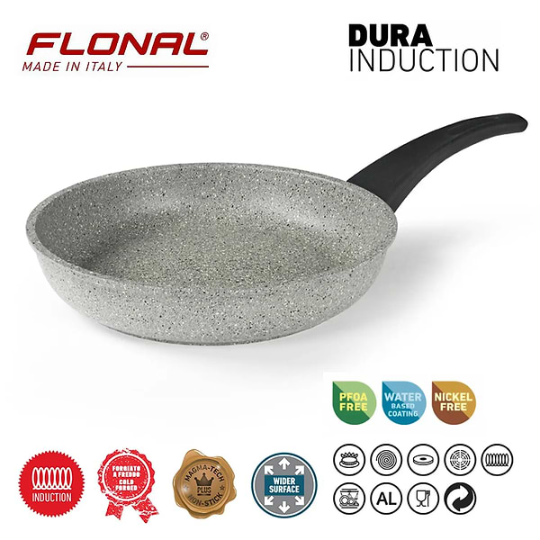 Фото - Сковорода універсальна Flonal Dura Induction 32 см (DUIPD3230)