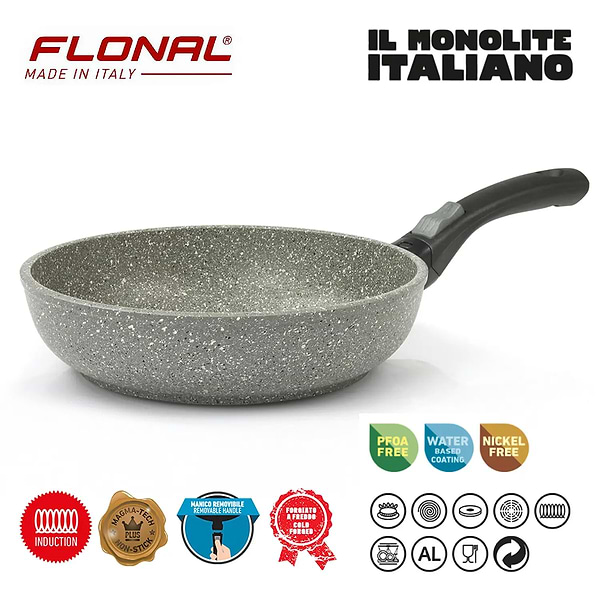 Фото - Сковорода универсальная Flonal Monolite 28 см (MOIPB2890)