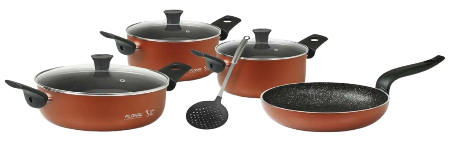 Набір посуду Flonal Pepita Granit 8 пр. (PGFSET08PZ)