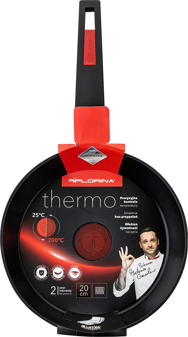Фото - Сковорода универсальная FLORINA THERMOSENSOR 20 см MG (1P8901)