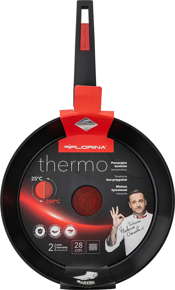 Фото - Сковорода універсальна FLORINA THERMOSENSOR 28 см MG (1P8903)