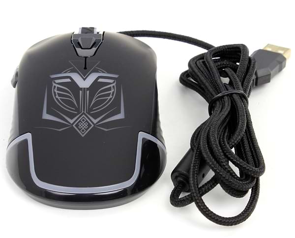 Фото - Миша дротова ігрова Frime Hela Black USB (FMC1840)