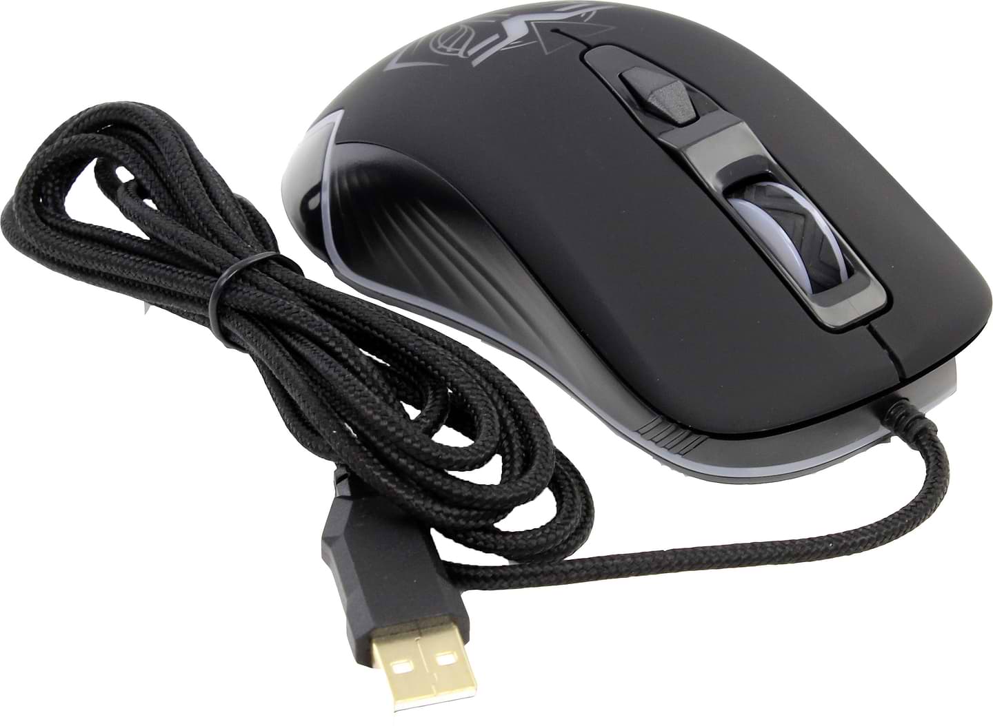 Миша дротова ігрова Frime Hela Black USB (FMC1840)