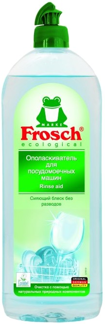 Ополіскувач для посудомийної машини Frosch 750 мл - Фото 1
