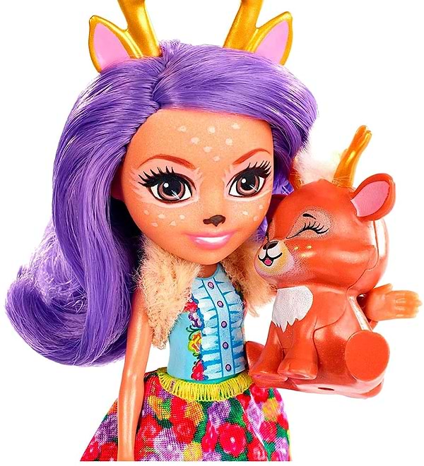 Фото - Коллекционная кукла Enchantimals Оленица Дениса обновл. (FXM75)