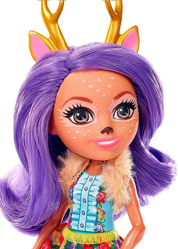 Фото - Коллекционная кукла Enchantimals Оленица Дениса обновл. (FXM75)