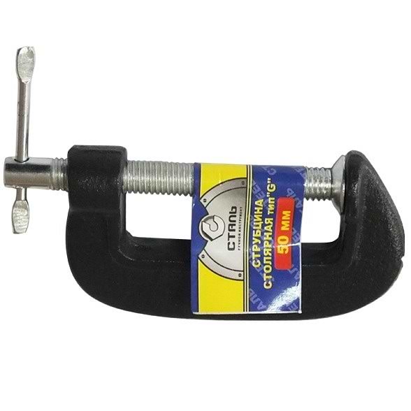 Фото - Струбцина Сталь G 75 мм (47116) Фото - Струбцина Сталь G 75 мм (47116)
