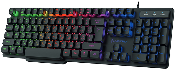 Фото - Клавиатура проводная игровая GamePro RGB (GK380)