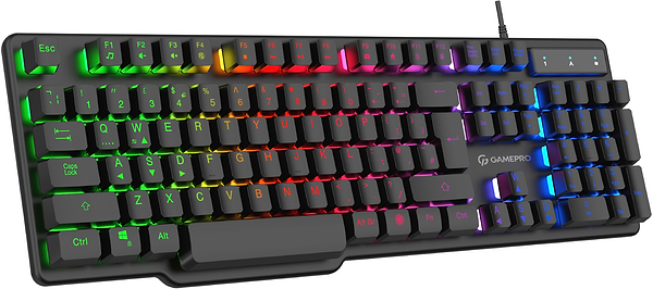 Фото - Клавиатура проводная игровая GamePro RGB (GK380)