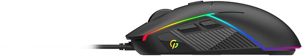 Фото - Миша дротова ігрова GamePro USB Black RGB (GM400)