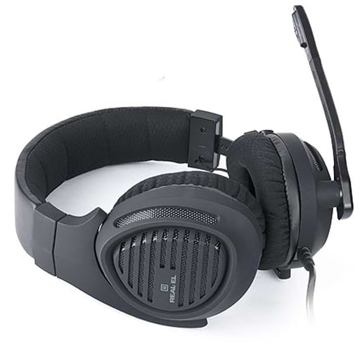 Фото - Гарнітура дротова ігрова REAL-EL GDX-7880 Black
