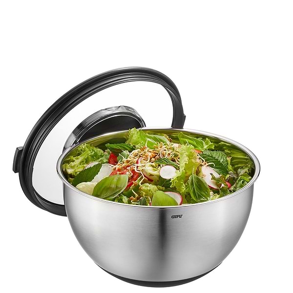 Фото - Набор мисок Gefu с крышками для защиты от брызг Muovo 2 шт. (35055)