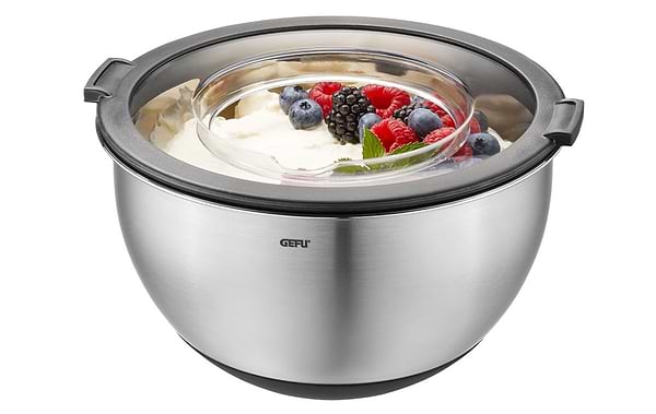 Фото - Набор мисок Gefu с крышками для защиты от брызг Muovo 2 шт. (35055)