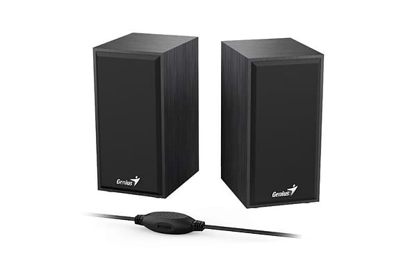 Фото - Комп'ютерна акустика звичайна 2.0 Genius SP-HF180 USB Black (31730029401)