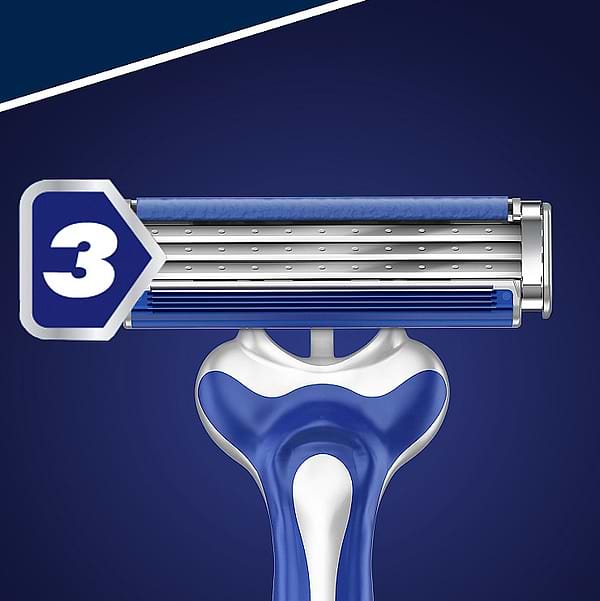 Фото - Станок мужской одноразовый Gillette Blue 3 Comfort 3 шт. (7702018489695)