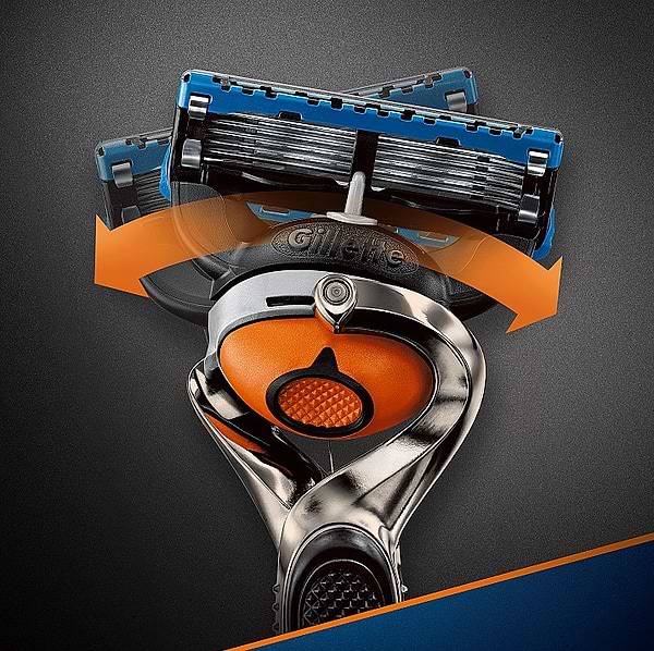 Фото - Станок чоловічий Gillette Fusion ProGlide Flexball с 2 сменными кассетами (7702018388677)