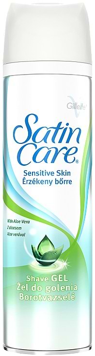 Гель для гоління Gillette SATIN CARE д /чутлива шкіра Жінки. 200мл - Фото 1