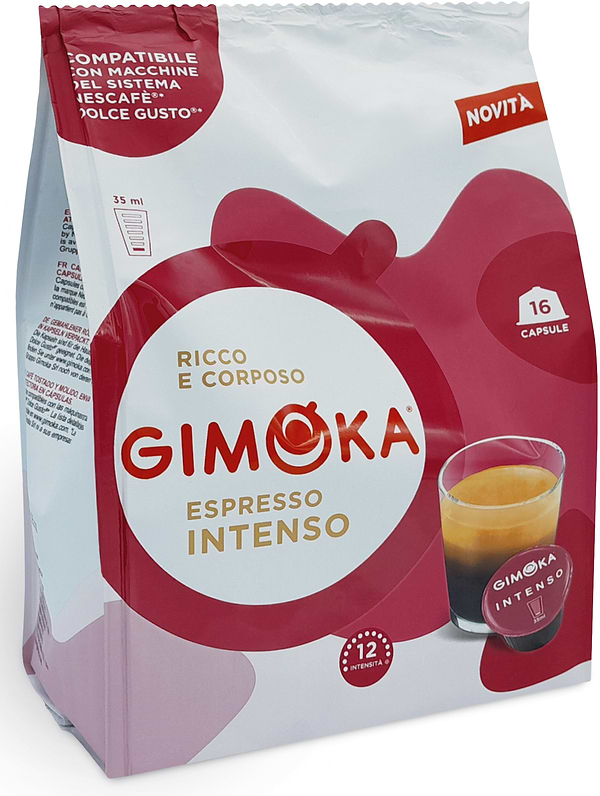 Фото - Кофе в капсулах Gimoka Espresso Intenso 16 шт. (8003012005416)