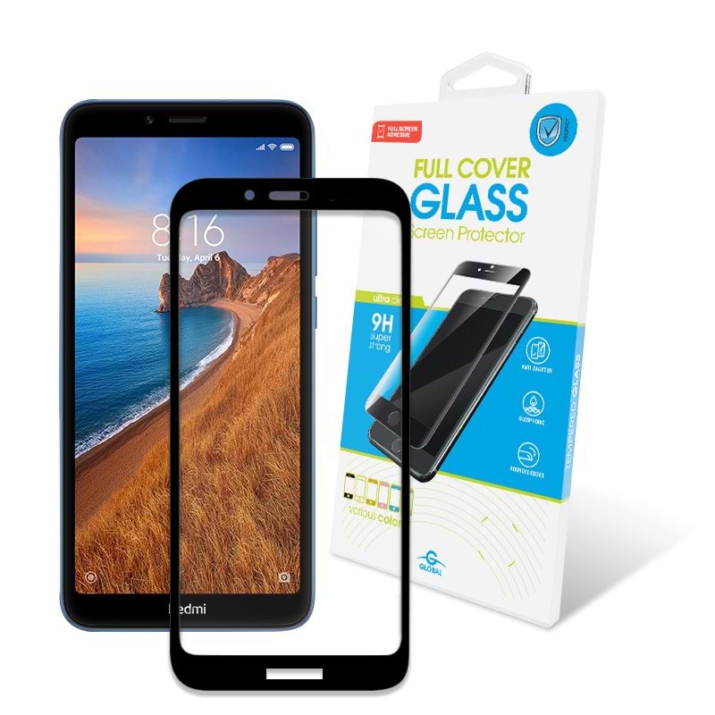 Защитное стекло для смартфона Global Xiaomi Redmi 7A Full Glue Black (1283126493942)