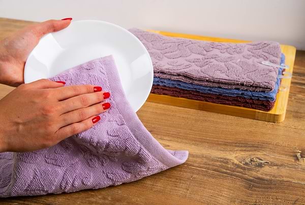 Фото - Рушник для рук GM Textile махровий жакардовий ніжно-рожевий 30х60, на вішаку