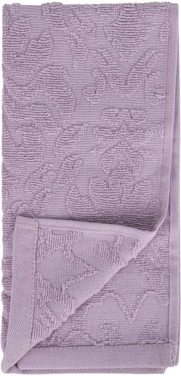 Фото - Рушник для рук GM Textile махровий жакардовий ніжно-рожевий 30х60, на вішаку