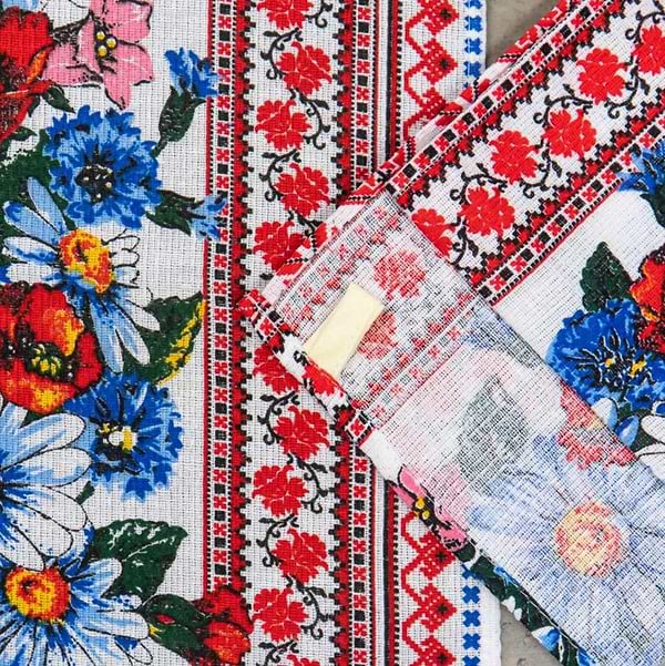 Фото - Набір рушників GM Textile вафельних вишиванка 35х61, 4 шт
