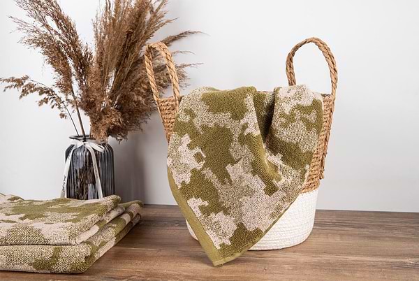 Фото - Рушник банний GM Textile піксель махровий 70х140