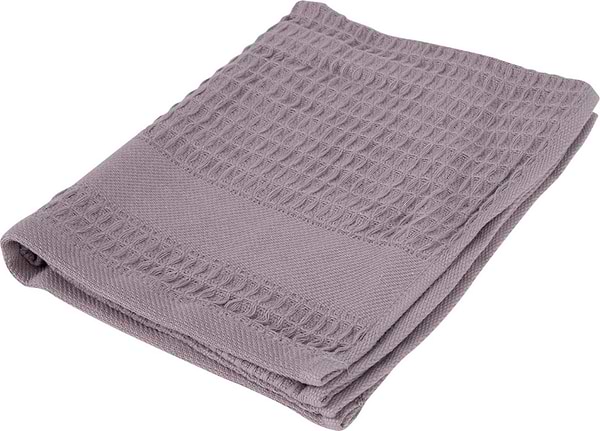 Фото - Рушник для рук GM Textile вафельний попелястий 40х70