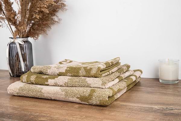 Фото - Рушник банний GM Textile піксель махровий 70х140