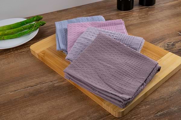 Фото - Уценка - Набор полотенец GM Textile вафельные салфетки 4шт 30х50