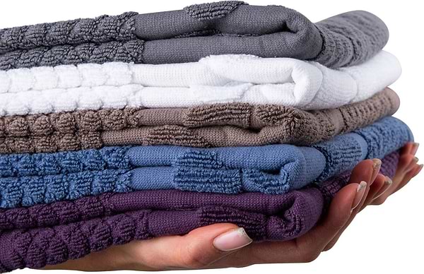 Фото - Рушник для ніг GM Textile махровий виноградний 50х70