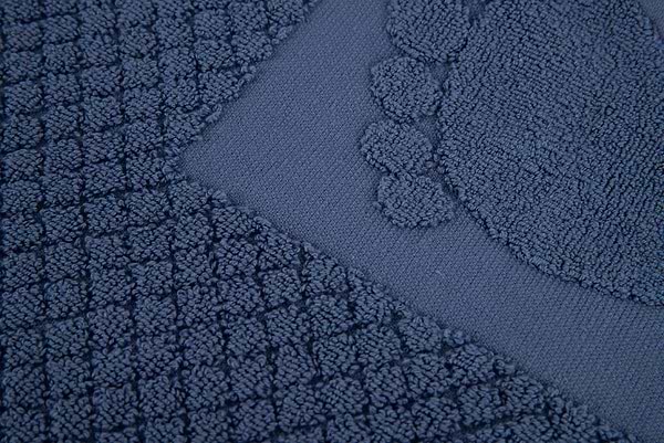 Фото - Полотенце для ног GM Textile махровое голубой 50х70