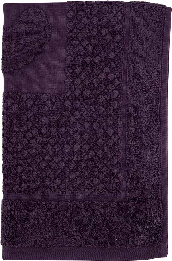Фото - Рушник для ніг GM Textile махровий виноградний 50х70