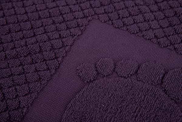 Фото - Рушник для ніг GM Textile махровий виноградний 50х70
