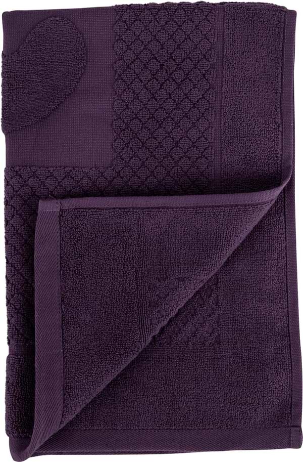 Фото - Рушник для ніг GM Textile махровий виноградний 50х70