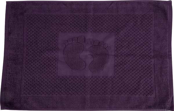Фото - Рушник для ніг GM Textile махровий виноградний 50х70