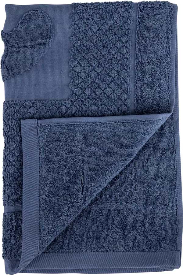 Фото - Полотенце для ног GM Textile махровое голубой 50х70