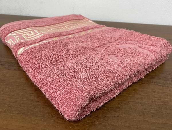 Фото - Рушник для обличчя GM Textile махровий теракот Цезар 50х90