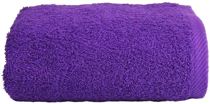 Полотенце банное GM Textile махровое фиолетовый 70x140 - Фото 1