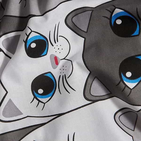 Фото - Комплект постільної білизни Moon&Star Бязь Gold Люкс Furry Friends 200х220 нав. 2х40х60 (MS-820009250)