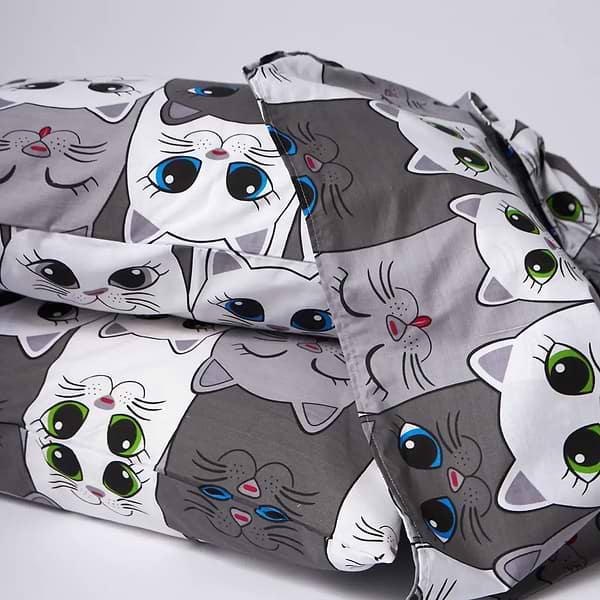 Фото - Комплект постільної білизни Moon&Star Бязь Gold Люкс Furry Friends 200х220 нав. 2х40х60 (MS-820009250)