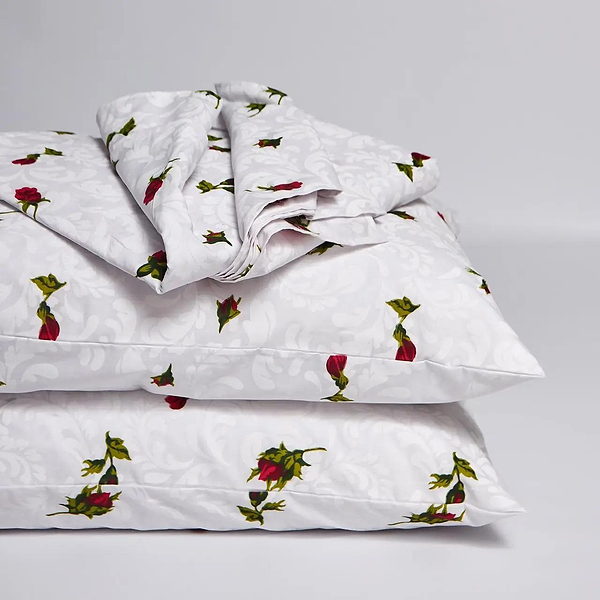 Фото - Комплект постельного белья Moon&Star Бязь Gold Люкс Romantic Rose 143х210 см нав. 4х50х70 (MS-820009678)