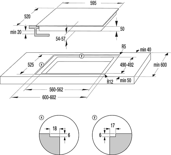 Фото - Варильна поверхня електрична Gorenje ECT 643 BSC