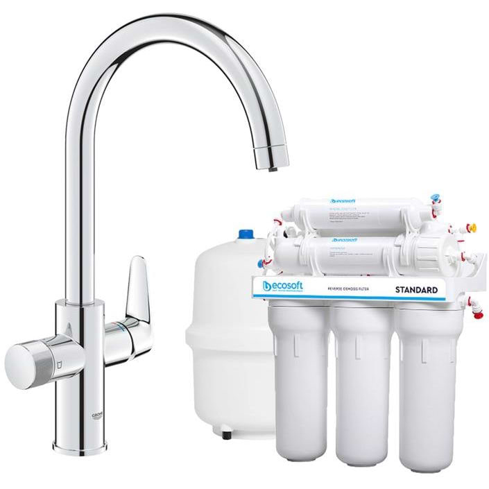 Кухонний змішувач Grohe Blue Pure StartCurve з фільтром Ecosoft Standard (MO55030592) - Фото 1