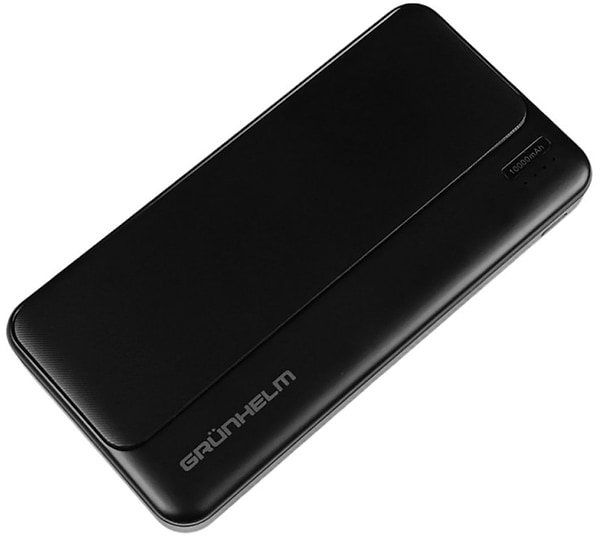 Фото - Батарея мобільна Grunhelm 20.000 mAh Black (GP-20B)