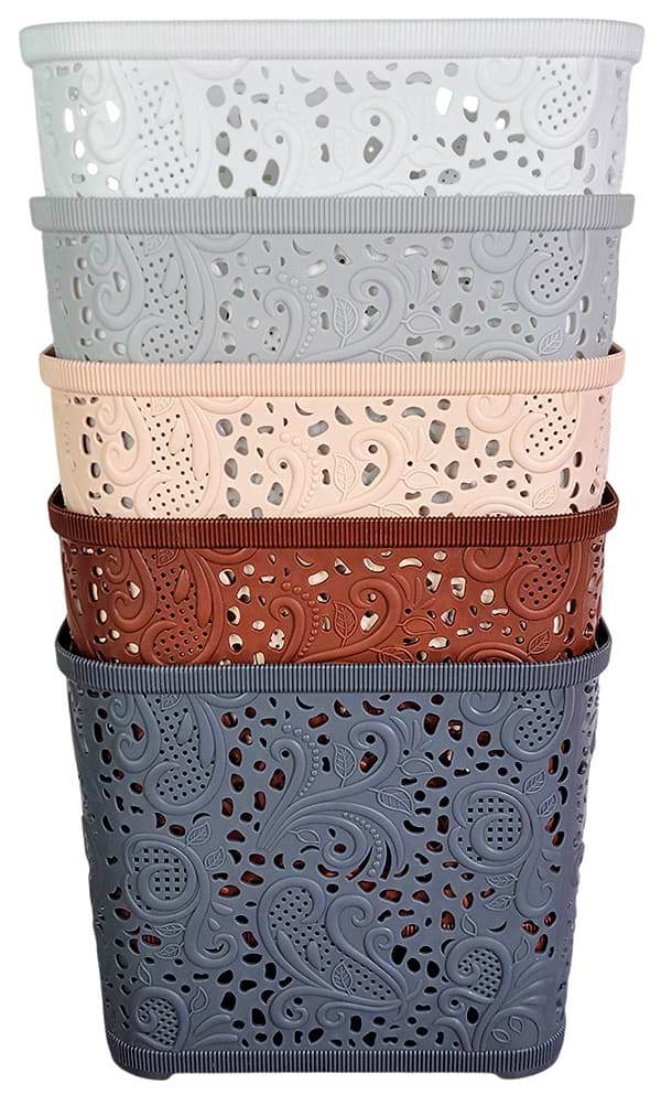 Фото - Короб для хранения Gusto Ажур 3.5л в ассортименте (GT-3-5)