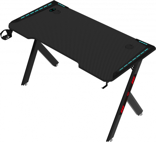 Фото - Стіл комп'ютерний GT Racer T-1249 Black