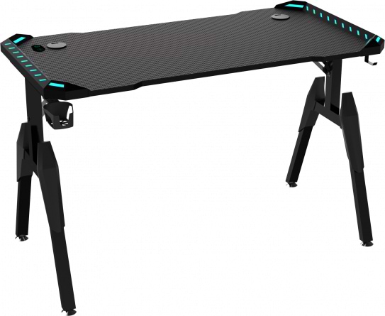 Фото - Стіл комп'ютерний GT Racer T-1444 Black