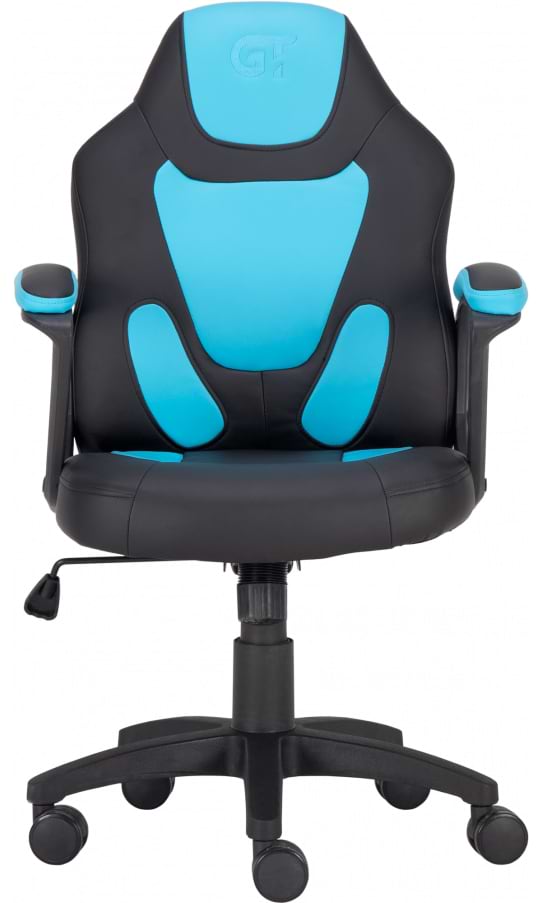 Кресло для геймеров GT Racer X-1414 Black/Light Blue (Kids) - Фото 1
